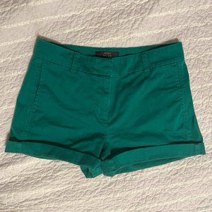 Vibrant Forest Green Chino Shorts
